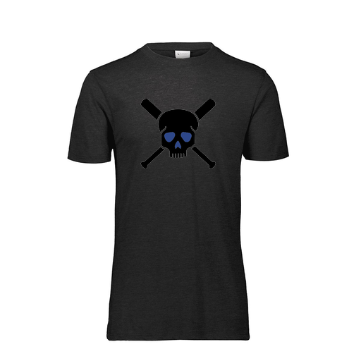 [FTSCUBBK-YS-LOGO3] Decker Youth Tri-Blend T-Shirt - Short Sleeve (Youth S, Black, Logo 3)