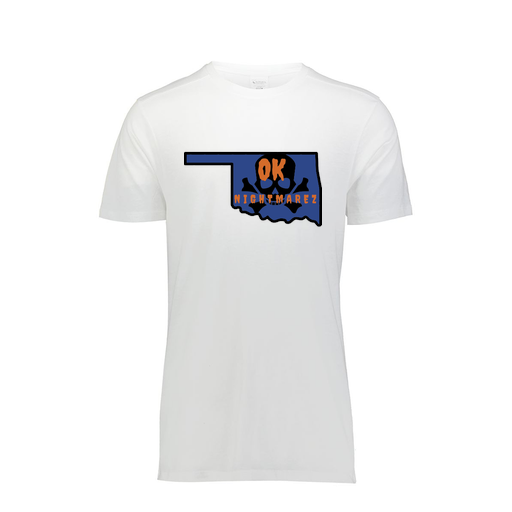 [FTSCUBWH-YS-LOGO1] Decker Youth Tri-Blend T-Shirt - Short Sleeve (Youth S, White, Logo 1)