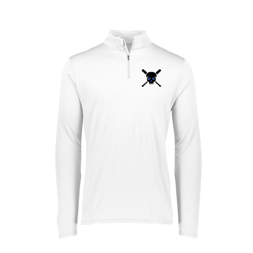 [FTLQFLWH-FAXS-LOGO3] Decker Women's Flex-Lite 1/4 Zip Shirt (Female Adult XS, White, Logo 3)