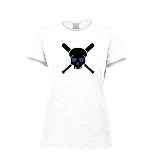 [FTSCUBWH-FAXS-LOGO3] Decker Women's Tri-Blend T-Shirt - Short Sleeve (Female Adult XS, White, Logo 3)