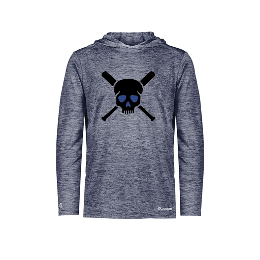 [FOLHCGNV-AS-LOGO3] Decker Men's Charge Hoodie (Adult S, Navy, Logo 3)