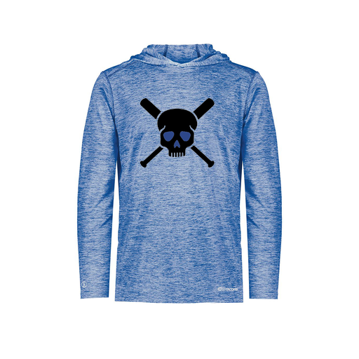 [FOLHCGRY-YS-LOGO3] Decker Youth Charge Hoodie (Youth S, Royal, Logo 3)